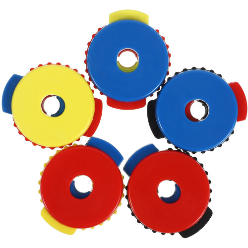 25Pièces Accessoires Cymbale Jaunes Fixation Rapide Percussion