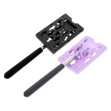 4Pièces Outil Porte-Cartes Parking Plastique Acier Assorti