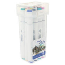 48Pcs Lightweight Multi-Color Dual Brush Markers for Students Drawing