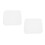 2Pièces Palettes Céramique Blanches Pour Mélange Cosmétiques 9