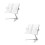 2Pièces Support De Lecture Réglable En Aluminium Pour Maison Et École 6