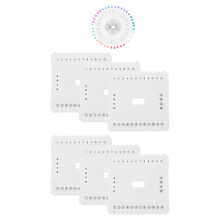 3Ensembles Plateau Tressage En Mousse Avec Épingles Pour Bracelets DIY