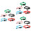 15Pièces Colliers Festifs Pour Animaux Couleurs Style Chic 6