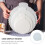 2Pcs Sturdy Plastic Cake Display Bases White Round Boards for Weddings 4