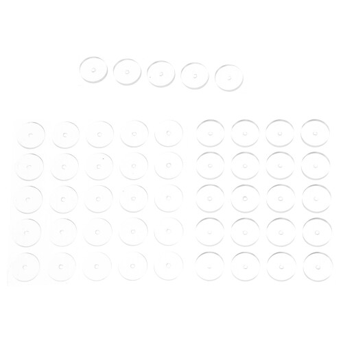 100Pièces De Boucles D'oreilles Silicone Souple Confortable 2
