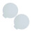 2Pcs Sturdy Plastic Cake Display Bases White Round Boards for Weddings 10