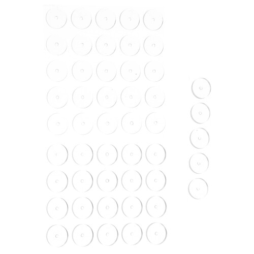100Pièces De Boucles D'oreilles Silicone Souple Confortable 1