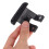 2Pcs Easy Install Center Console Lock Latch Black ABS Armrest Box Lock 10