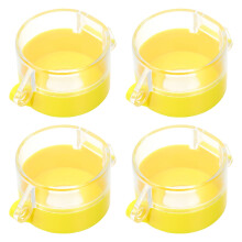 8Pcs Yellow Protective Covers for Emergency Buttons Pc Waterproof