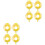 8Pcs Yellow Protective Covers for Emergency Buttons Pc Waterproof 5
