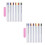 2Sets Assorted Color Ceramic Underglaze Pencils Wood Pottery Art Tools 5