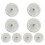 16Pcs Elastic Cotton Meat Netting Roll White Sausage Trussing Tool 2