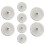 16Pcs Elastic Cotton Meat Netting Roll White Sausage Trussing Tool 1