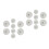 16Pcs Elastic Cotton Meat Netting Roll White Sausage Trussing Tool 6