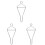 3 Pcs Practical Viscera Hook Chicken Hanging Rust-Proof Kitchen Tool 3