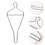 3 Pcs Practical Viscera Hook Chicken Hanging Rust-Proof Kitchen Tool 11