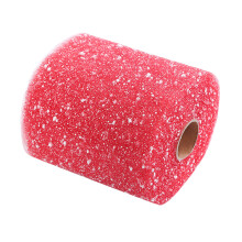 2Pcs Durable Red Flower Wrapping Mesh Snow Gauze for Gift and Bouquet