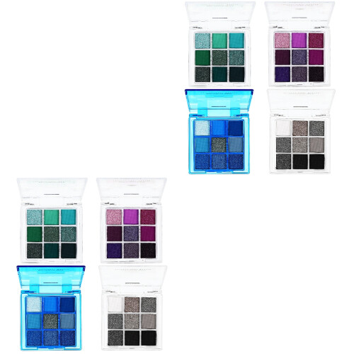 8Pcs Versatile Eyeshadow Palette Multi Color Matte Shimmer Makeup Set 2