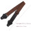 2Pcs Comfortable Brown Guitar Shoulder Belt Cotton PU Durable 9