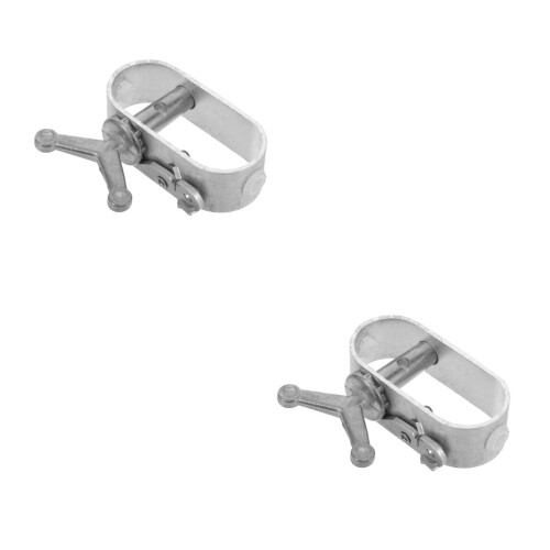2Pcs Silver A3 Steel Cable Tightener Rope Tensioner Durable Wire Tool 2