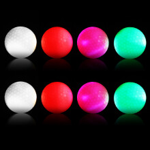 32Pcs LED Golf Training Balls Assorted Colors Glowing Sports Balls Set
