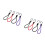 8Pcs Elastic Rope with Hook for Tent Use Assorted Durable and Flexible 7