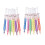 30Pcs Fluorescent Highlighter Markers Assorted Colors Ergonomic Design 9