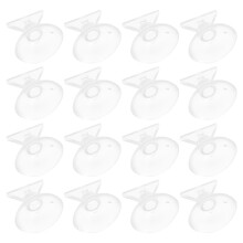 150Pcs Transparent Glass Suction Cups Strong Reusable Suckers for Home