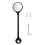 4Pcs Adjustable Bike Mirror Black Rotatable Rearview Handlebar Mirrors 10
