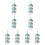 40320Pcs Three Layer Baby Formula Holder Green PP Leak Proof Storage 4