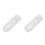 2Pcs White PVC Downspout Gutter Adapter with Easy Install Filtration 4