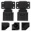 2Pairs Black Turntable Cover Hinges with Stable Smooth Lid Movement 10