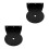 2Pcs Black Cat Climbing Board Bracket Strong Iron Wall Mount for Cats 8