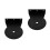 2Pcs Black Cat Climbing Board Bracket Strong Iron Wall Mount for Cats 7