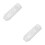 2Pcs White PVC Downspout Gutter Adapter with Easy Install Filtration 7