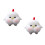 2Sets Wool Felt Needle Kit DIY White for Handmade Dolls 7