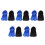 10Pcs Pirate Bandana Long Tail Headwraps Elastic Polyester for Cycling 3