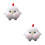 2Sets Wool Felt Needle Kit DIY White for Handmade Dolls 4