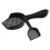 8Pcs Black Plastic Cat Litter Scoop Set Ergonomic Handle Fine Sifting 2