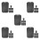 40Pcs Lightweight Boot Keeper Inserts for Tall Boots Plastic Black 4