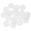 100Pcs Plastic Drum Seal Caps Leakproof White Barrel Plugs for Cans 2