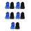 10Pcs Pirate Bandana Long Tail Headwraps Elastic Polyester for Cycling 4