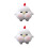 2Sets Wool Felt Needle Kit DIY White for Handmade Dolls 5