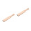 2Pcs Beige Beech Wood Sharpener Strop 6