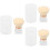 3Sets Fingernail Brush for Cleaning Transparent Nail Art & Makeup Tool 7