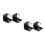 4Pcs Black ABS Cup Holder for Foosball Table - Sturdy Game Table Rack 4