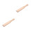 2Pcs Beige Beech Wood Sharpener Strop 7