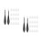 2Pcs Professional Blending Stumps ABS Cotton Assorted Colors for Art 6