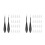 2Pcs Professional Blending Stumps ABS Cotton Assorted Colors for Art 8