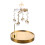 4Pcs Golden Metal Rotating Tea Light Candleholder Decor 2
